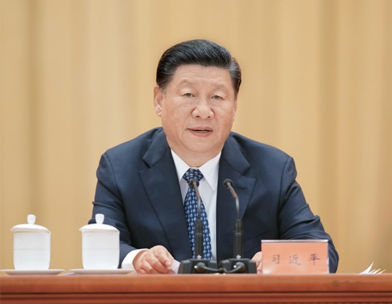 2021年5月28日，中國科學(xué)院第二十次院士大會(huì)、中國工程院第十五次院士大會(huì)和中國科學(xué)技術(shù)協(xié)會(huì)第十次全國代表大會(huì)在北京人民大會(huì)堂隆重召開。中共中央總書記、國家主席、中央軍委主席習(xí)近平出席大會(huì)并發(fā)表重要講話。 新華社記者 李響/攝